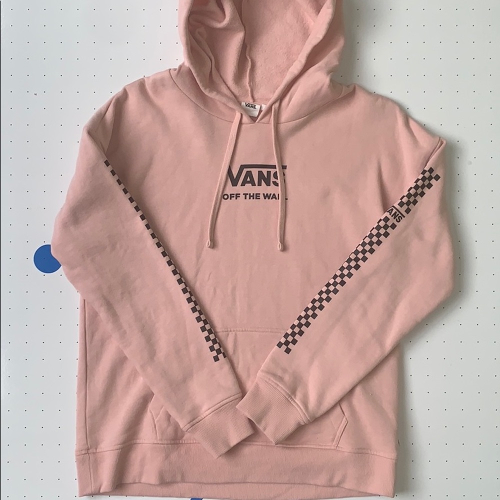 Vans pink hoodie